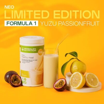 Νεο ρόφημα Herbalife formula1 Yuzu Passionfruit